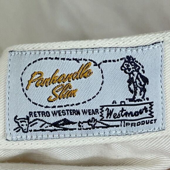 Panhandle Slim Western Black and Cream Shirt - Picture 4 of 16